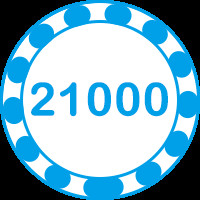 Blue 21000