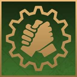 �xito de trabajo en equipo