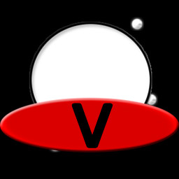 V Red UFO