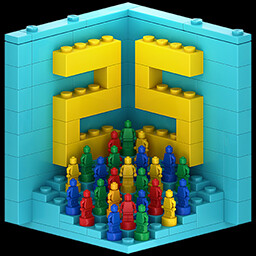 Desbloquea 25 minifiguras