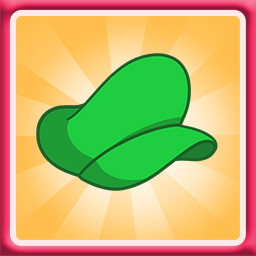 Icon for wear a green hat