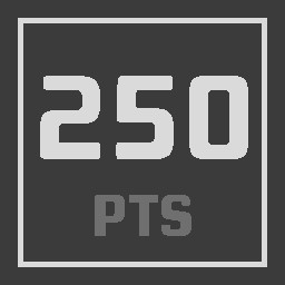 250 points