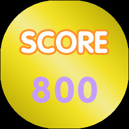 Achieve 800 points