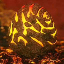 Devils Cave Lava Dragon Egg