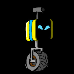 Icon for one wheel bot