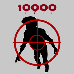 10000 zombies killed