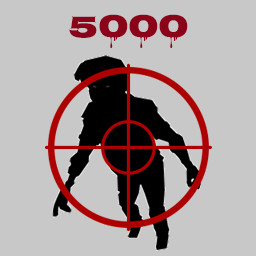 5000 zombies killed