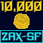 If only Zaxterion gold was real money, 10k total baby!