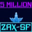 I scored five million points with the Valorox ship!