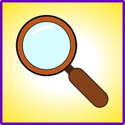 Magnifying glass!