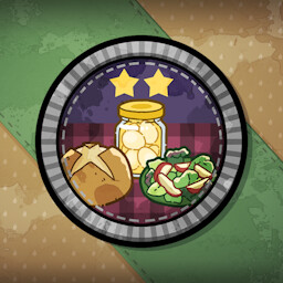 Foodie: Intermediate achievement icon for Cozy Grove: Camp Spirit