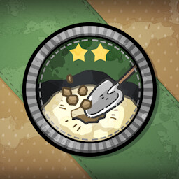 No Mound Around: Intermediate achievement icon for Cozy Grove: Camp Spirit