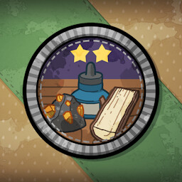 Materialist: Intermediate achievement icon for Cozy Grove: Camp Spirit