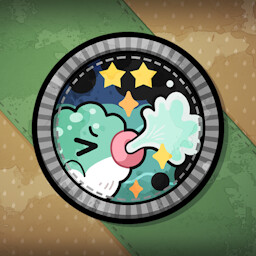 Sparkle Specialist: Intermediate achievement icon for Cozy Grove: Camp Spirit