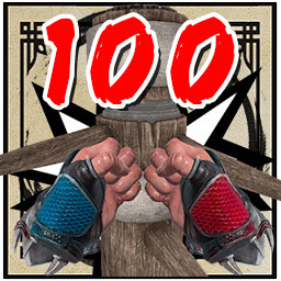 100 multipunch achievement icon for TAOLU