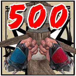 500 multipunch achievement icon for TAOLU