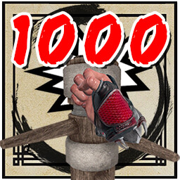 1000 hits achievement icon for TAOLU