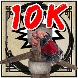 10 000 hits achievement icon for TAOLU