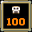 Icon for 100 enemies killed