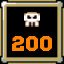 Icon for 200 enemies killed
