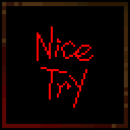 Nice Try.
