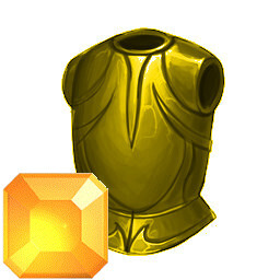 Gold Knight Gem Forged