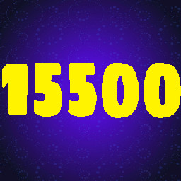 15500 Points