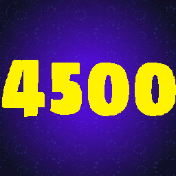 4500 Points