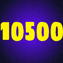 10500 Points