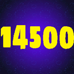 14500 Points