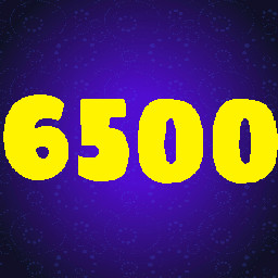 6500 Points