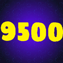 9500 Points