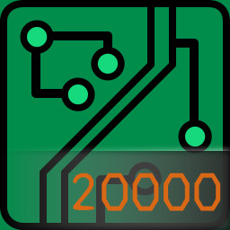 Total 20000 parts placed