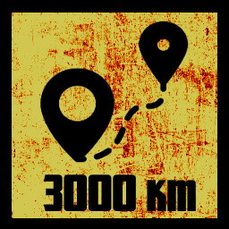 Icon for 3.000 Km!