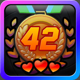Get three heart in stage42