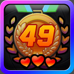 Get three heart in stage49