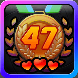 Get three heart in stage47