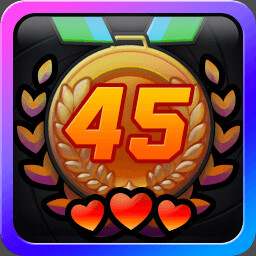 Get three heart in stage45
