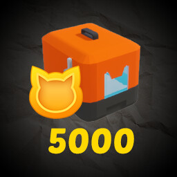 Coins In Cat Litter Chest 5000