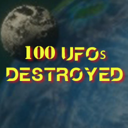 Destroy 100 UFOs