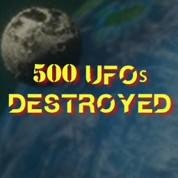 Destroy 500 UFOs