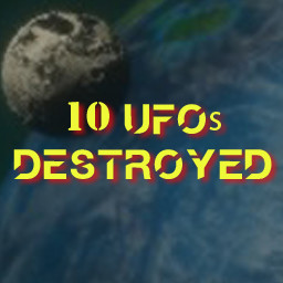 Destroy 10 UFOs