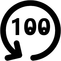 Icon for Back to the game 100 times