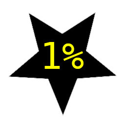 Icon for Be in the best 1% of Players