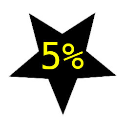 Icon for Be in the best 5% of Players