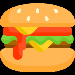 Icon for Delicious, unhealthy fast food