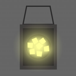A bright lantern