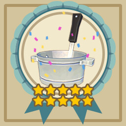 Icon for Obtained 100 dishes.
