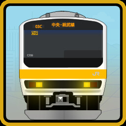 With 209-500 series Chuo-Sobu Line