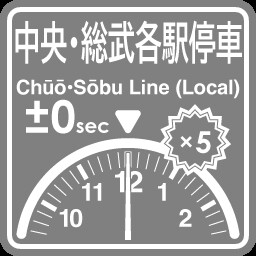 Chuo-Sobu Line punctuality expert